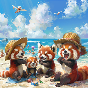 red panda wif hat comic book 05