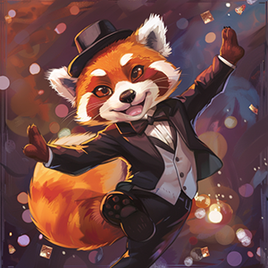 red panda wif hat comic book 06