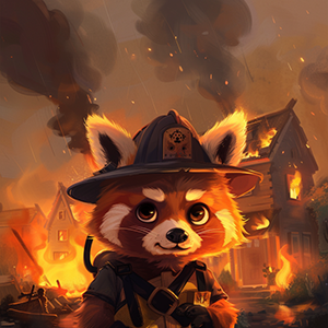 red panda wif hat comic book 07